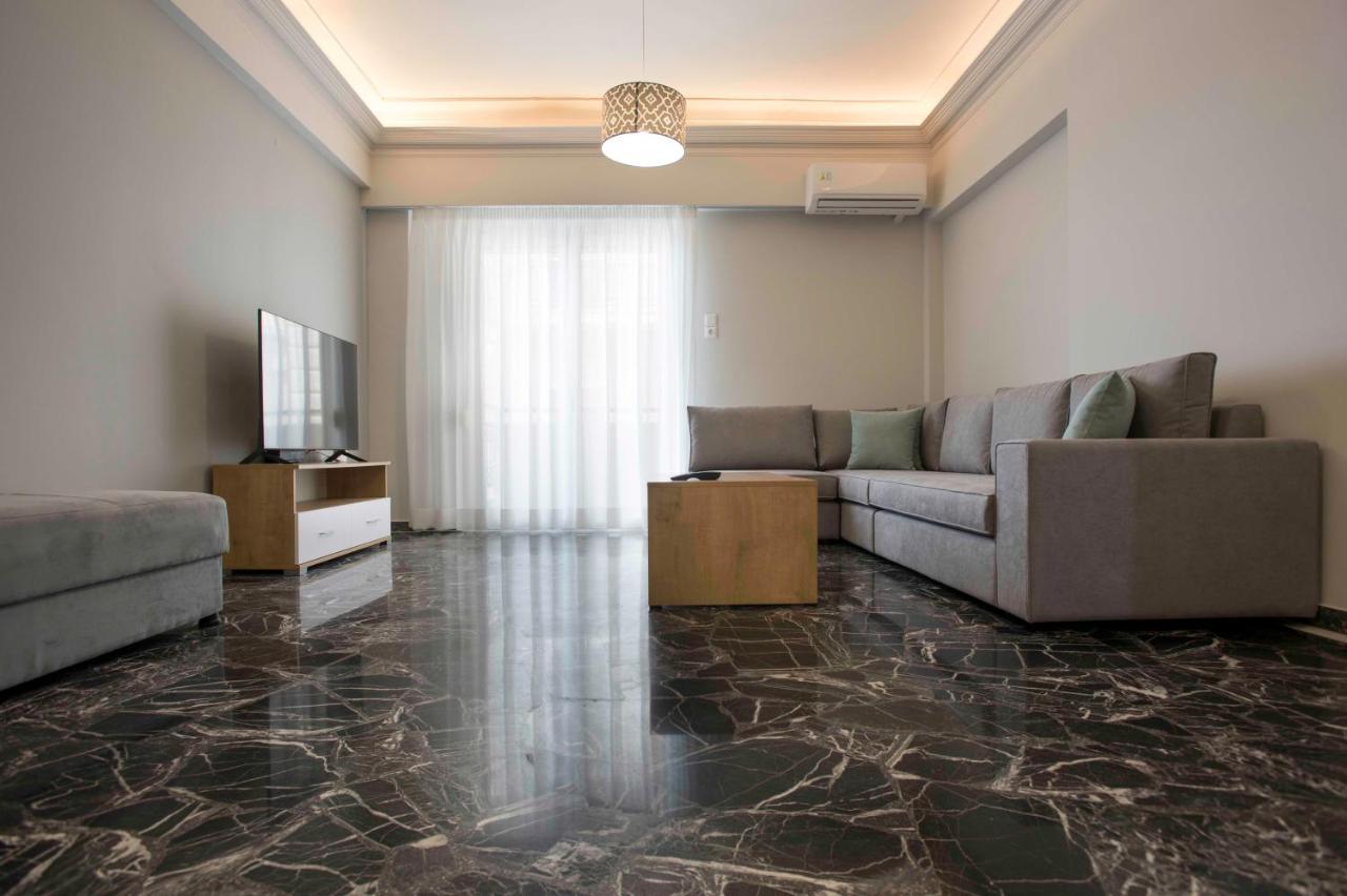 Central Spacious Apt Close To Port-Sites W/View 2 Kandiye Dış mekan fotoğraf
