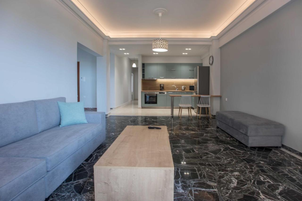 Central Spacious Apt Close To Port-Sites W/View 2 Kandiye Dış mekan fotoğraf