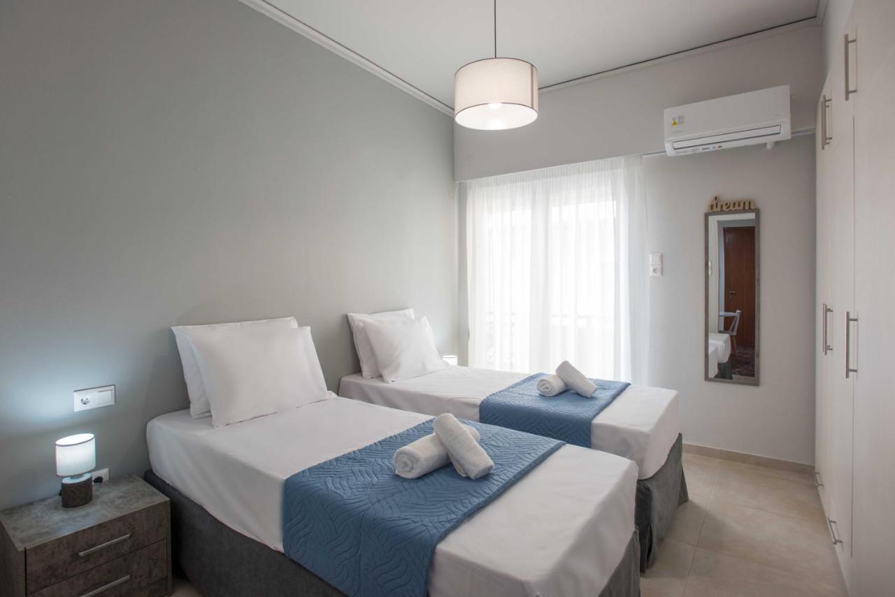 Central Spacious Apt Close To Port-Sites W/View 2 Kandiye Dış mekan fotoğraf